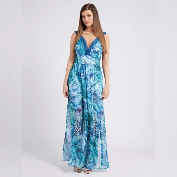 New GUESS Donna Chrissy Dress - Picture 1 of 8